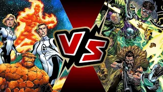 Fantastic Four vs Sinister Six. MARVEL Strike Force.