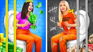 RICH VS POOR PRISONERS IN JAIL | Funny Stories with Giga Rich Prisoner by RATATA POWER