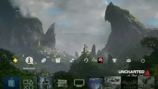 Uncharted 4 pre order dynamic theme