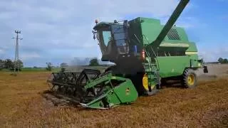 Żniwa 2016 | JohnDeere | Claas | Ursus