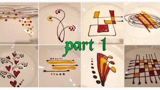 Plating techniques for Desserts | PART 1| by Monika Talwar