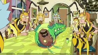 Rick and Morty Wasp Family