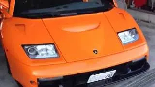 Lamborghini Diablo GT exhaust sound