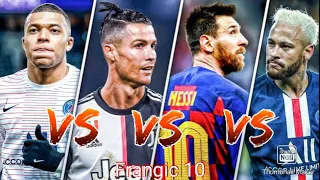 Ronaldo VS Messi VS Neymar VS Mbappe • Skills & Goals • 2020