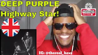 AFRICAN'S REACTION TO Deep Purple - Highway Star 1972 Video HQ (SunShades Reactions)