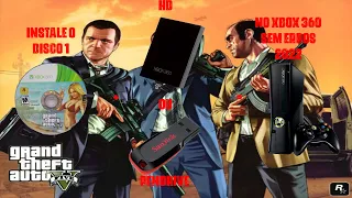 Como Instalar GTA V no XBOX 360 | PASSO A PASSO SEM ERROS (Pendrive ou HD) | LT 3.0, RGH e Bloqueado