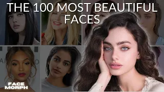 The 100 Most Beautiful Faces of 2020 | Face Morph