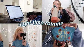 12:30am night routine as a junior in high school