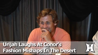 TUF 22: Urijah Faber Laughs About Conor McGregor’s “Sweaty A** Crack” & Fashion Mishaps In Vegas