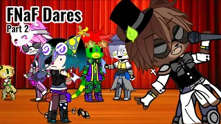 [FNaF] Ask/Dares || Part 2 || My AU ||