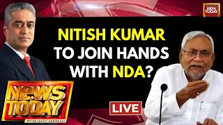 Rajdeep Sardesai LIVE: Suspense Over Nitish Kumar's Move Continues, Will Nitish Join Hands With NDA?
