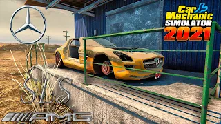 Mercedes-Benz SLS AMG restoration - Car Mechanic Simulator 2021