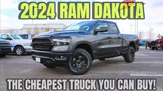 2024 RAM Dakota: This Is The Cheapest Truck You Can Buy NOW!