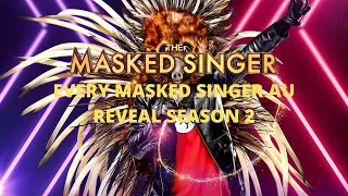 EVERY MASKED SINGER AU REVEAL (Season 2)