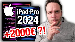 IPAD PRO 2024 : BEAUCOUP PLUS CHER ?! Pourquoi Apple ferait ça ?