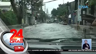 Ilang bahagi ng Malabon at Valenzuela, halos isang linggo nang binabaha | 24 Oras Weekend