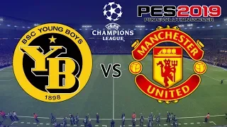 Young Boys vs Manchester United - UEFA Champions League - PES 2019