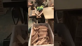 Manual Grinding HOW IT'S MADE Wooden Toys_ Montessori Toys Manufacturing Process In China