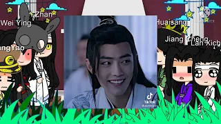 ~Personajes de MDZS (menos los Junior) reaccionan a sus tiktoks~ (Parte 3) //Gacha Club//