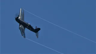 Fantastic Corsair aerobatic display at Air Legend 2022