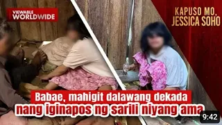 Babae, dalawang dekada nang iginapos ng sarili niyang ama | Kapuso Mo, Jessica Soho | October 15