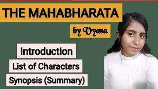 The Mahabharata by Vyasa// Complete Introduction & Synopsis// #themahabharata #apeducation_hub