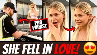 Officer STUNS Girls With Piano Skills... 😍 (Top 10 Reactions)