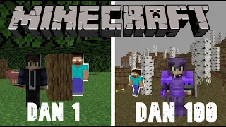 100 dana dok me HEROBRINE proganja