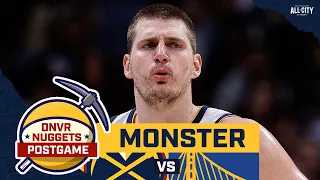 Nikola Jokic's monster triple double gives Nuggets STATEMENT win over Warriors