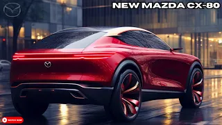 Next Generation 2025 Mazda CX-80 Full Size SUV First Details | FIRST LOOK !
