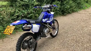 YAMAHA DTR125-walk around, full dep series 2 sound check, update 1