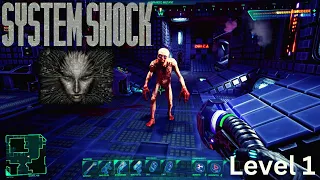 System Shock Remake | Level 1 Medical | Walkthrough Video