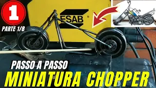 Miniatura Harley Davidson em Metal, episódio 1 #solda #esab#soldagem#harleydavidson#moto#harleys