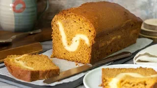 Cream Cheese Filled Pumpkin Bread