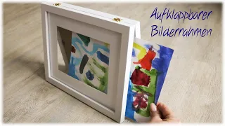 Aufklappbarer Bilderrahmen * DIY * Hinged Picture Frame