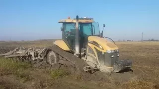 Challenger mt 745C stuck in the mud