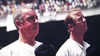 Mickey Mantle & Joe Dimaggio - A Moment For The Ages