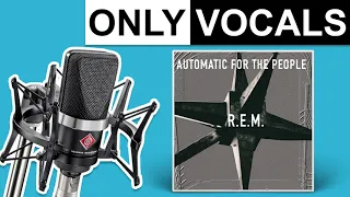 Man On The Moon - R.E.M. | Only Vocals (Isolated Acapella)