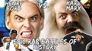 TALK ABOUT HISTORICAL BARS!! | Henry Ford vs Karl Marx. Epic Rap Battles Of History Reaction