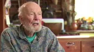 Pete Seeger talks about the loss of his wife