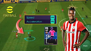 99 Speed 95 Acceleration 😎 Best 4 Stars Nominating Contract || eFootball 2023 Mobile