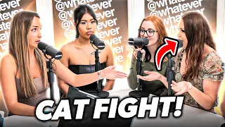 These Girls Were About To Throw Hands! (CAT Fight)