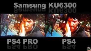 DISHONORED 2 PS4 PRO vs PS4