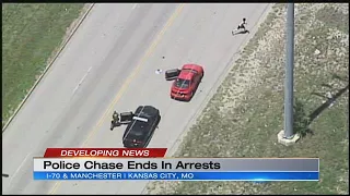 3 in custody following police chase in Jackson County