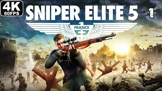 SNIPER ELITE 5 Gameplay Walkthrough Part 1 - FULL GAME [4K 60FPS] - No Commentary