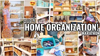 HOME ORGANIZATION IDEAS!!😍 CLEAN & ORGANIZE WITH ME | DECLUTTERING AND ORGANIZING MOTIVATION 2023