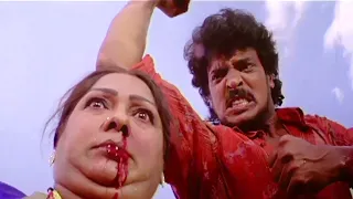 Upendra kill Sudha Rani mother of Shilpa Shetty | Climax Fight of Auto Shankar Movie
