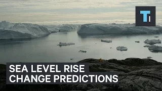Sea level rise change predictions