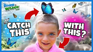 KIDS BUTTERFLY CHALLENGE ...and we eat bugs?