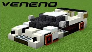 ✔ Minecraft | Lamborghini Veneno Yapımı / Tutorial